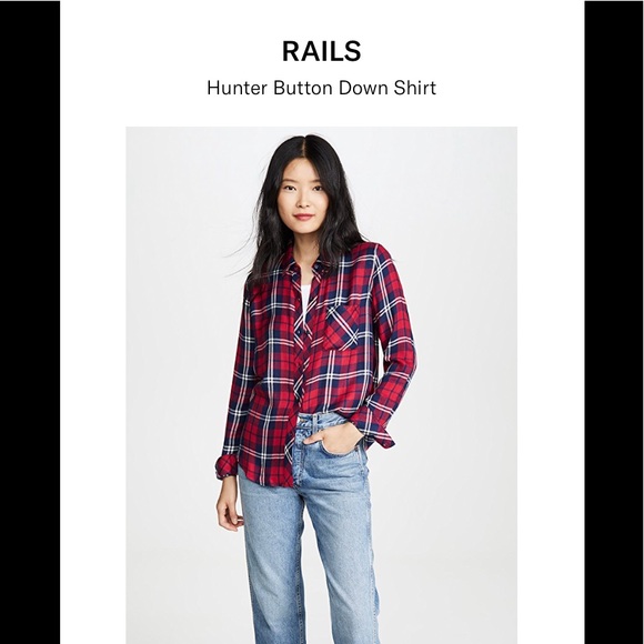 Rails Hunter Plaid Button Shirt - Picture 7 of 8